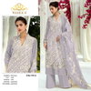 Maaria A 1181 Heavy Faux Georgette With Embroidery Work Dress Material Wholesale In India